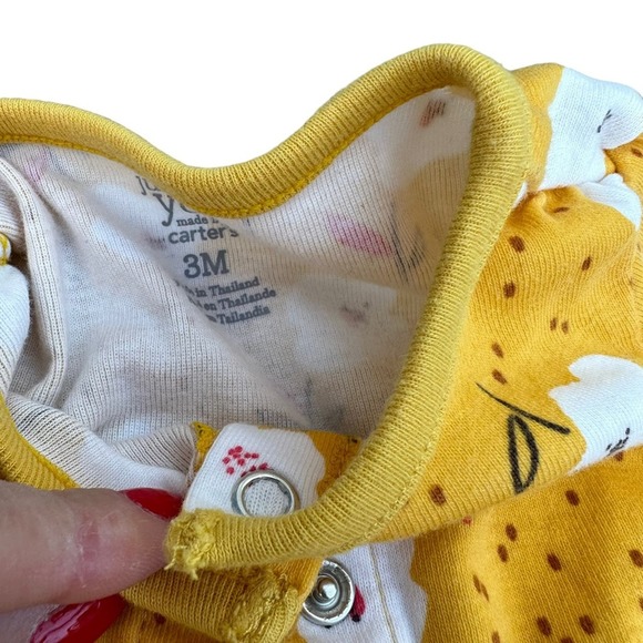 Carters Baby Clothes Bundle 3 Months Onsie Leggings Jeans Shirts8 items - Picture 12 of 13